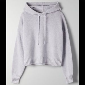 NWT Aritzia Group Babaton Luxe Cashmere Hoodie M